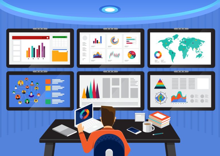 data analysis graphic multiple chart types